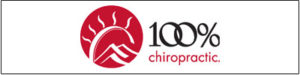 100% chiropractic logo