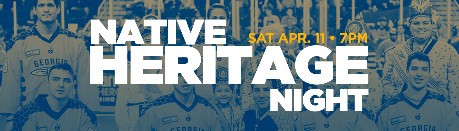Native Heritage Night Banner