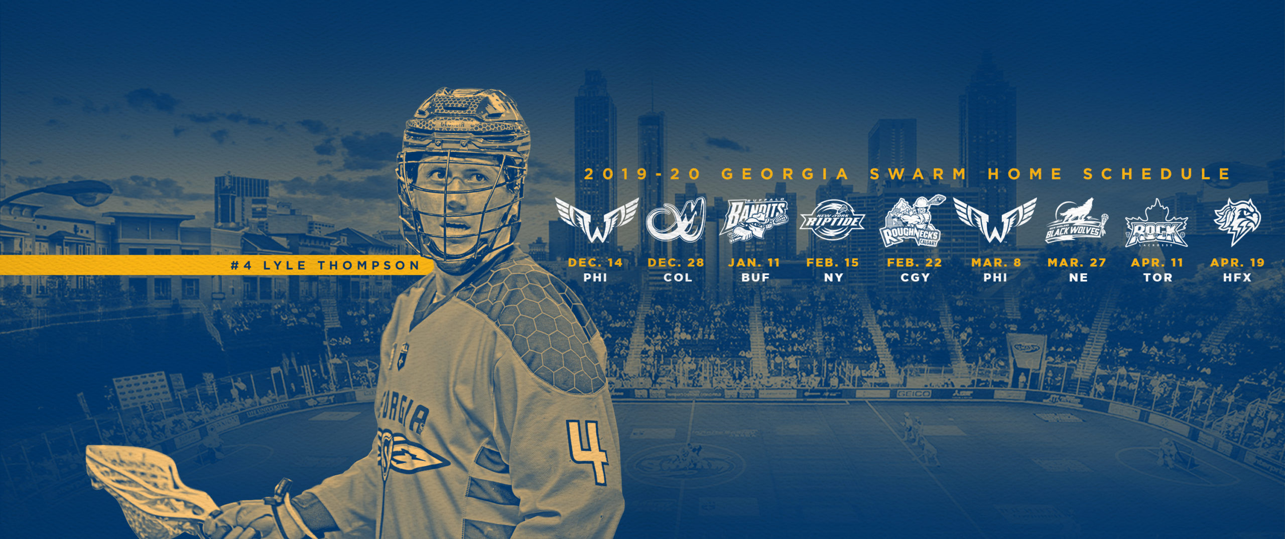Swarm unveil 201920 regular season schedule Swarm Pro