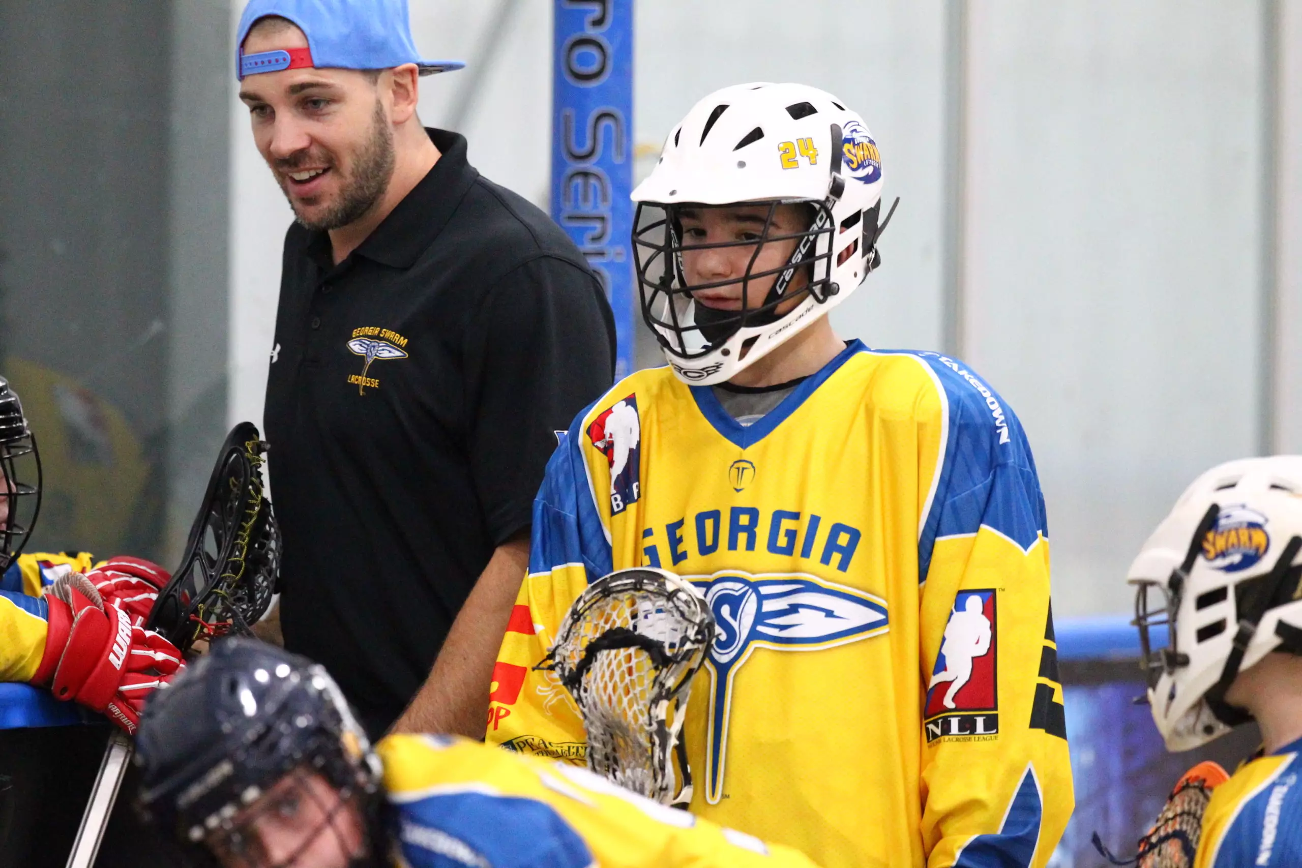 Experience the best teacher for Jr. Swarm players ...