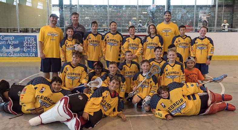 Georgia Swarm Pro Lacrosse 3d Georgia Junior Swarm Team Picture